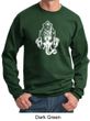 Mens Yoga Sweatshirt Ganesha Head Sweat Shirt