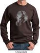 Mens Yoga Sweatshirt Ganesha Profile Sweat Shirt