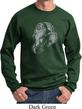 Mens Yoga Sweatshirt Ganesha Profile Sweat Shirt