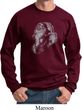 Mens Yoga Sweatshirt Ganesha Profile Sweat Shirt