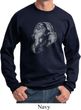 Mens Yoga Sweatshirt Ganesha Profile Sweat Shirt