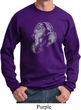 Mens Yoga Sweatshirt Ganesha Profile Sweat Shirt