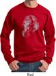 Mens Yoga Sweatshirt Ganesha Profile Sweat Shirt