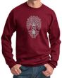 Mens Yoga Sweatshirt Grey Bodhi Tree Sweat Shirt