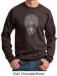 Mens Yoga Sweatshirt Grey Bodhi Tree Sweat Shirt