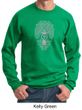 Mens Yoga Sweatshirt Grey Bodhi Tree Sweat Shirt