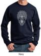 Mens Yoga Sweatshirt Grey Bodhi Tree Sweat Shirt