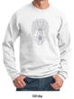 Mens Yoga Sweatshirt Grey Bodhi Tree Sweat Shirt