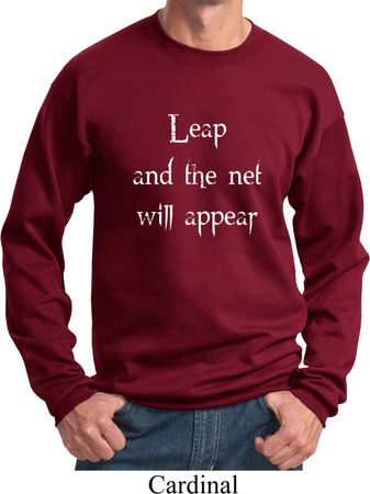 Mens Yoga Sweatshirt Leap Sweat Shirt
