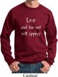 Mens Yoga Sweatshirt Leap Sweat Shirt