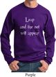 Mens Yoga Sweatshirt Leap Sweat Shirt