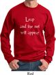 Mens Yoga Sweatshirt Leap Sweat Shirt
