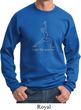 Mens Yoga Sweatshirt Line Warrior Sweat Shirt