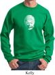 Mens Yoga Sweatshirt Little Buddha Head Sweat Shirt