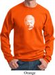 Mens Yoga Sweatshirt Little Buddha Head Sweat Shirt