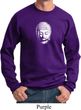 Mens Yoga Sweatshirt Little Buddha Head Sweat Shirt