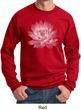 Mens Yoga Sweatshirt Lotus Flower Sweat Shirt