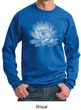 Mens Yoga Sweatshirt Lotus Flower Sweat Shirt