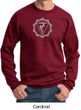 Mens Yoga Sweatshirt Manipura Chakra Meditation Sweatshirt