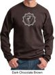 Mens Yoga Sweatshirt Manipura Chakra Meditation Sweatshirt
