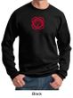 Mens Yoga Sweatshirt - Muladhara Root Chakra Sweat Shirt