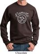 Mens Yoga Sweatshirt Namaste Om Sweat Shirt
