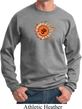 Mens Yoga Sweatshirt Ohm Sun Sweat Shirt