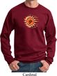 Mens Yoga Sweatshirt Ohm Sun Sweat Shirt