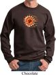 Mens Yoga Sweatshirt Ohm Sun Sweat Shirt