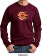 Mens Yoga Sweatshirt Ohm Sun Sweat Shirt