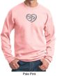 Mens Yoga Sweatshirt OM Heart Sweat Shirt