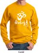 Mens Yoga Sweatshirt OM Mani Padme Hum Sweat Shirt