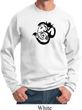 Mens Yoga Sweatshirt Om Mashup Sweat Shirt