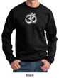 Mens Yoga Sweatshirt OM Tie Dye Sweat Shirt