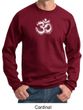 Mens Yoga Sweatshirt OM Tie Dye Sweat Shirt