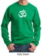Mens Yoga Sweatshirt OM Tie Dye Sweat Shirt