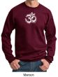 Mens Yoga Sweatshirt OM Tie Dye Sweat Shirt