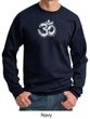 Mens Yoga Sweatshirt OM Tie Dye Sweat Shirt