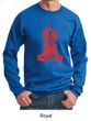 Mens Yoga Sweatshirt Red Tara Sweat Shirt