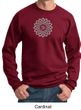 Mens Yoga Sweatshirt Sahasrara Chakra Meditation Sweatshirt