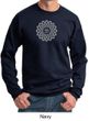 Mens Yoga Sweatshirt Sahasrara Chakra Meditation Sweatshirt