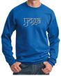 Mens Yoga Sweatshirt Sanskrit Yoga Text Sweat Shirt