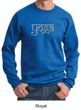Mens Yoga Sweatshirt Sanskrit Yoga Text Sweat Shirt