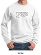 Mens Yoga Sweatshirt Sanskrit Yoga Text Sweat Shirt