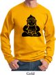 Mens Yoga Sweatshirt Shadow Buddha Sweat Shirt