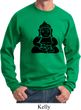 Mens Yoga Sweatshirt Shadow Buddha Sweat Shirt