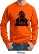 Mens Yoga Sweatshirt Shadow Buddha Sweat Shirt
