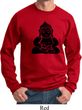 Mens Yoga Sweatshirt Shadow Buddha Sweat Shirt