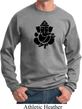Mens Yoga Sweatshirt Shadow Ganesha Sweat Shirt