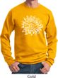Mens Yoga Sweatshirt Sketch Lotus Sweat Shirt